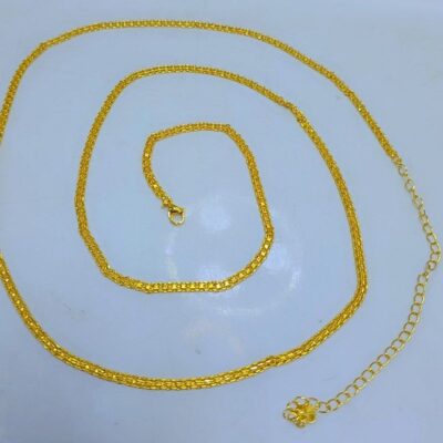 Luxury Classic Gold Chain Set