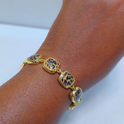 Luxury Gold Coin Charm Bracelet