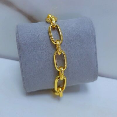 Luxury Bold Gold Chain Link Bracelet